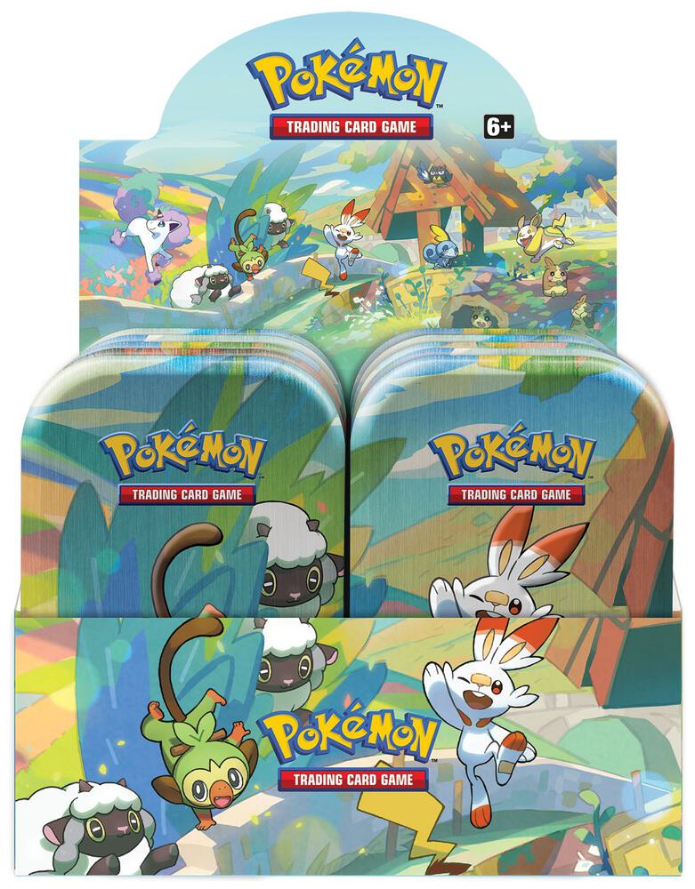 Galar Pal Mini Tin Display sealed Pokémon TCG product
