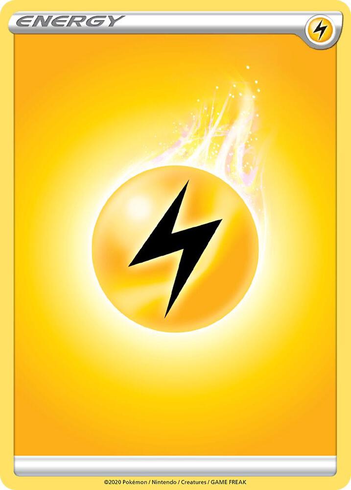 Lightning Energy sealed Pokémon TCG product