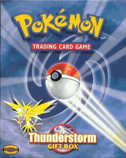 Pokemon TCG: Thunderstorm Gift Box sealed Pokémon TCG product