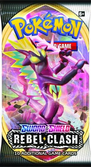 Rebel Clash Booster Pack sealed Pokémon TCG product