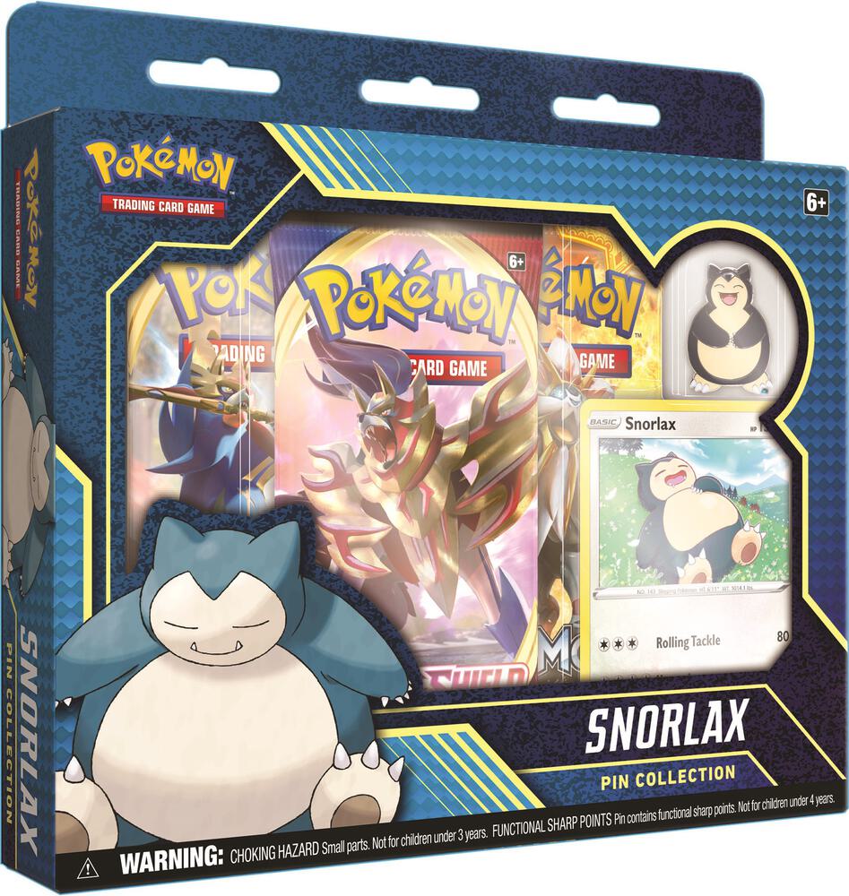 Snorlax Pin Collection sealed Pokémon TCG product