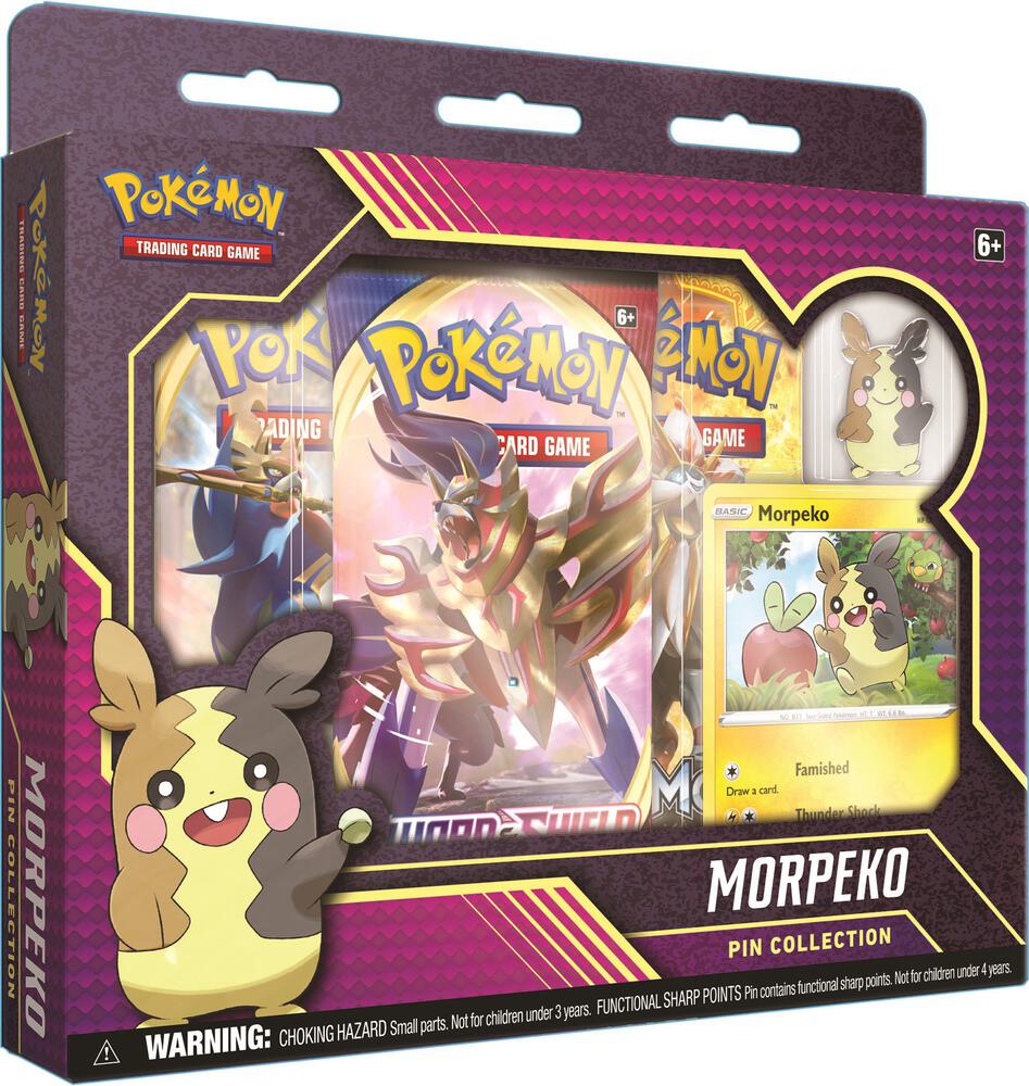 Morpeko Pin Collection sealed Pokémon TCG product