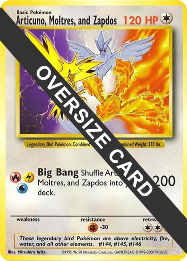 Articuno, Moltres, and Zapdos (Warner Bros. Promo) sealed Pokémon TCG product