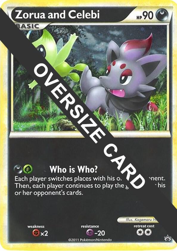 Zorua and Celebi (Black and White Tour Promo) sealed Pokémon TCG product
