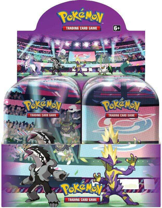 Galar Power Mini Tin Display sealed Pokémon TCG product