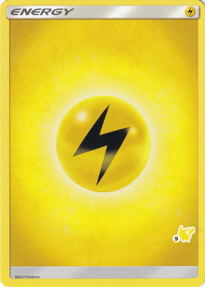 Lightning Energy (#9 Pikachu Stamped) sealed Pokémon TCG product