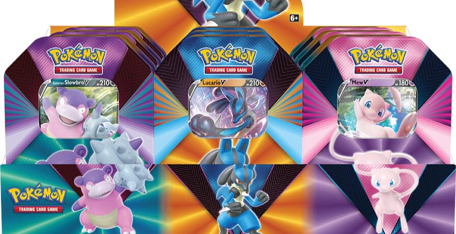 V Forces Tin Display sealed Pokémon TCG product