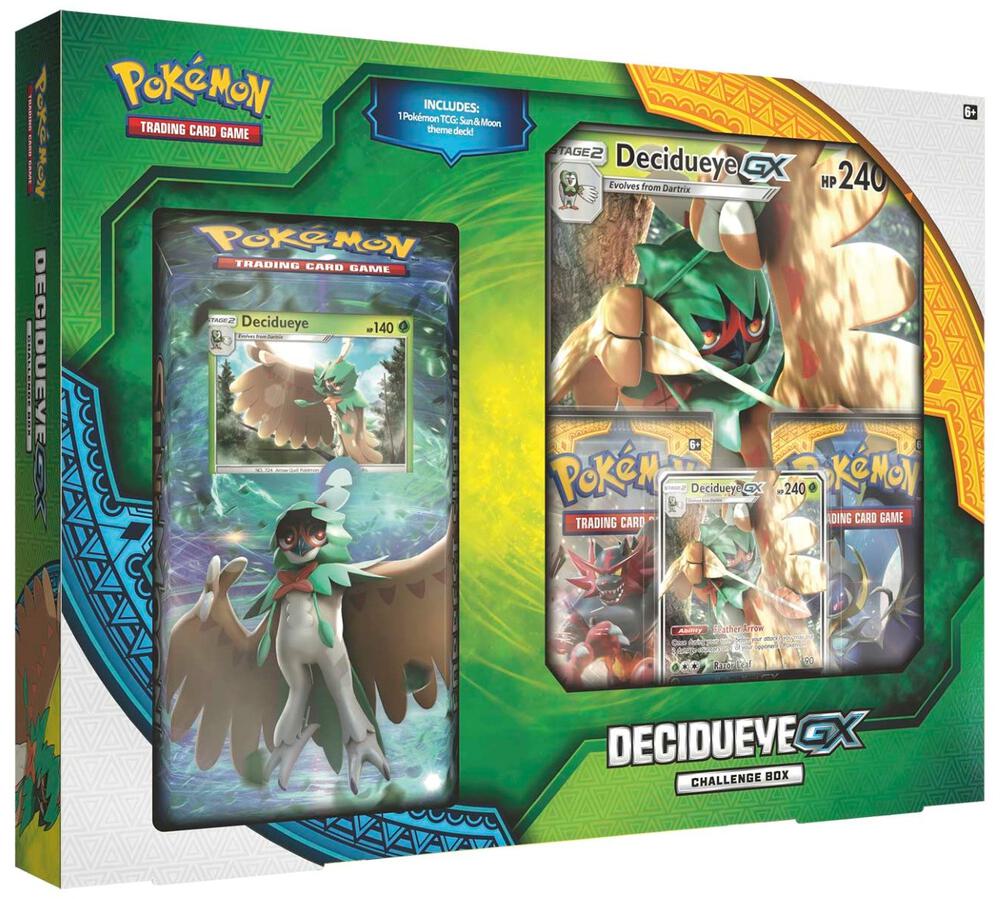 Decidueye GX Challenge Box sealed Pokémon TCG product