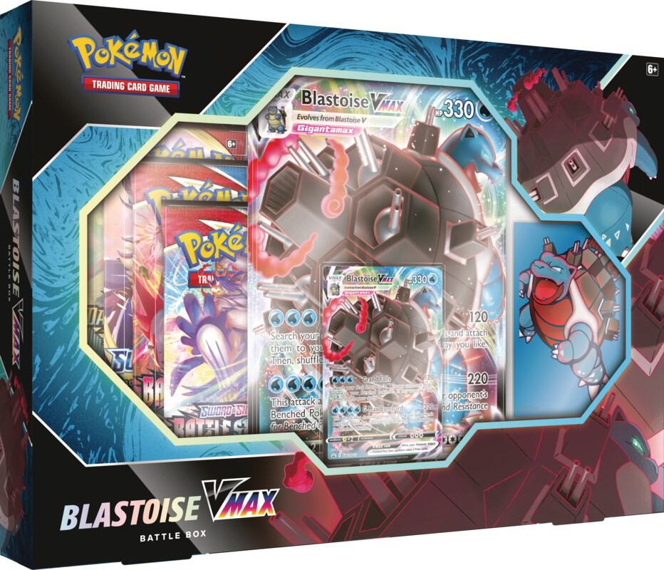 Blastoise VMAX Battle Box sealed Pokémon TCG product