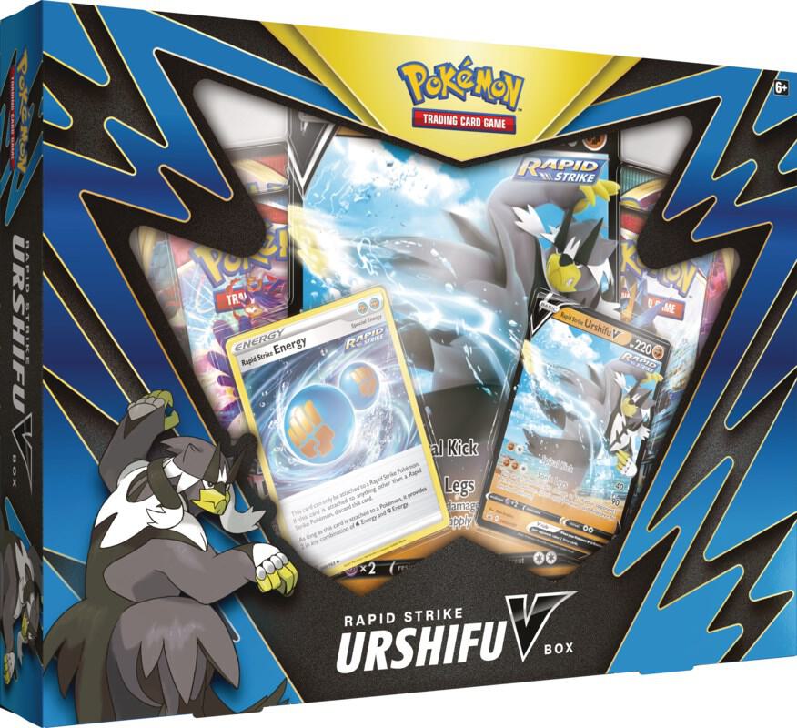 Rapid Strike Urshifu V Box sealed Pokémon TCG product