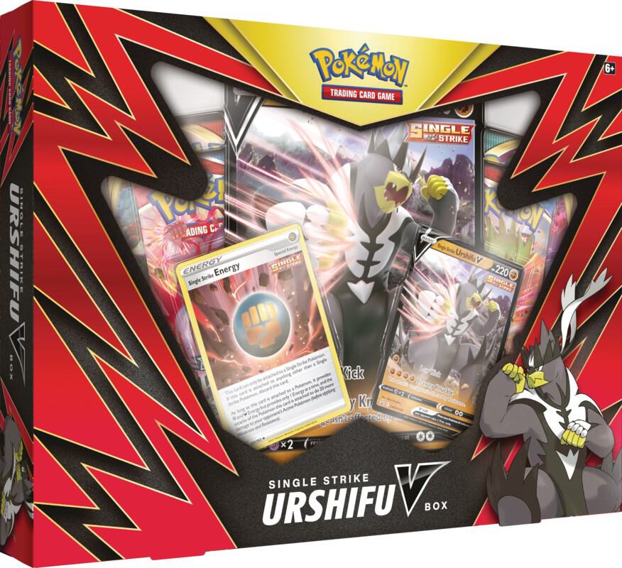 Single Strike Urshifu V Box sealed Pokémon TCG product