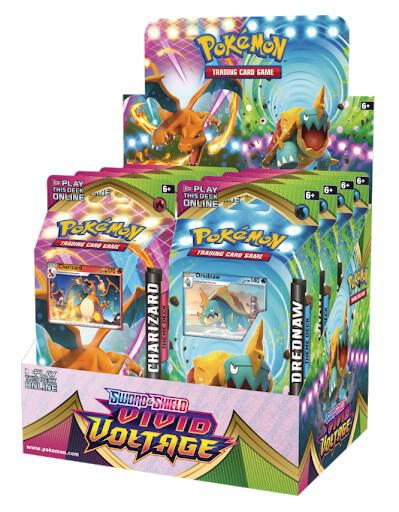 Vivid Voltage Theme Deck Display sealed Pokémon TCG product