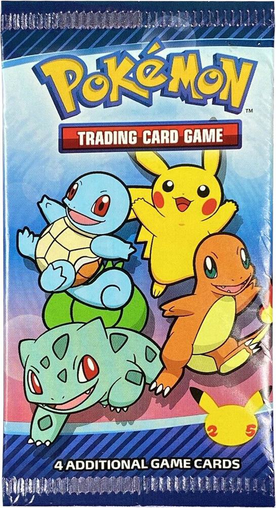 McDonald's 25th Anniversary Booster Pack sealed Pokémon TCG product