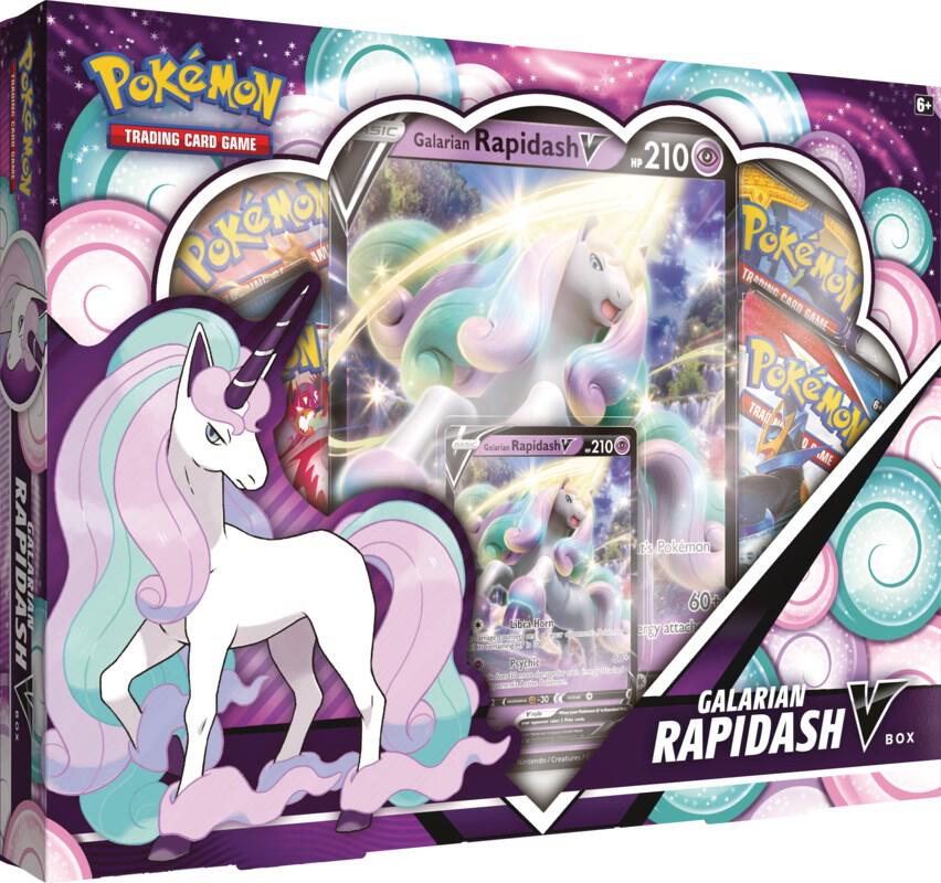 Galarian Rapidash V Box sealed Pokémon TCG product