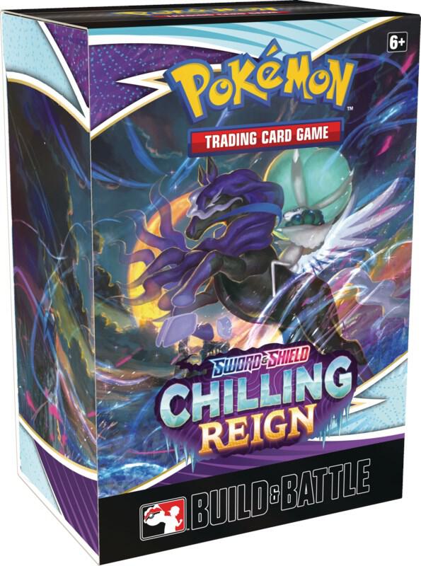 Chilling Reign Build & Battle Box sealed Pokémon TCG product