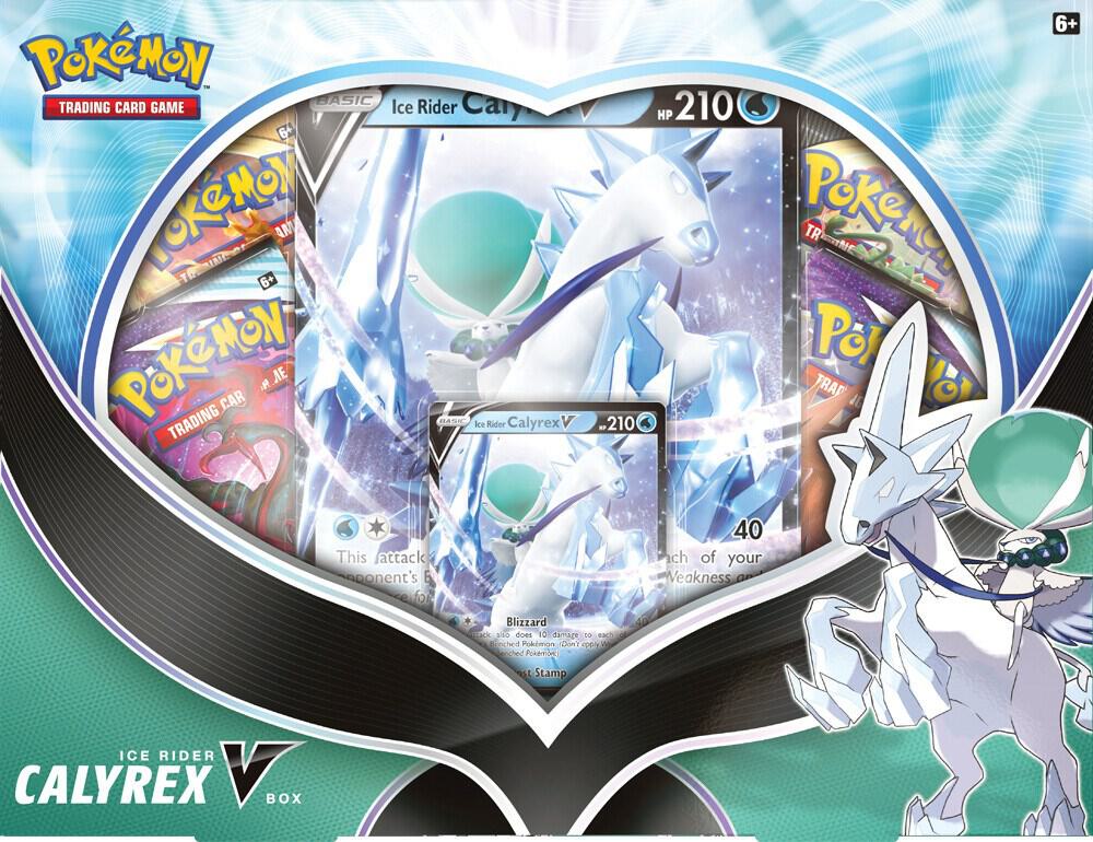 Ice Rider Calyrex V Box sealed Pokémon TCG product