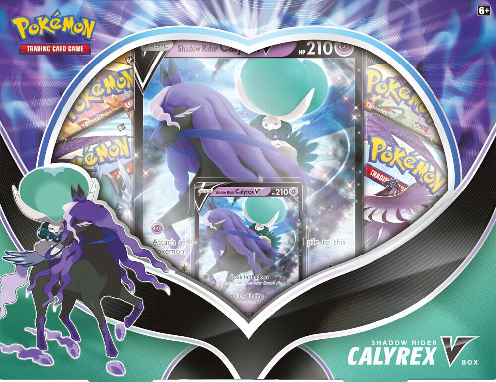 Shadow Rider Calyrex V Box sealed Pokémon TCG product