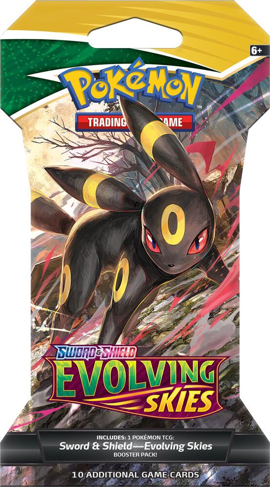 Evolving Skies Sleeved Booster Pack sealed Pokémon TCG product