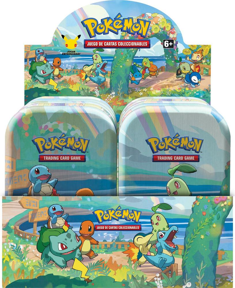 Celebrations Mini Tin Display sealed Pokémon TCG product