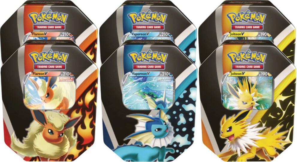 Eevee Evolutions Tin Case sealed Pokémon TCG product
