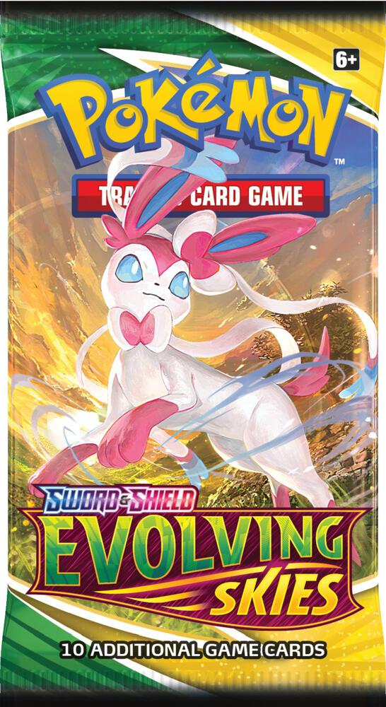 Evolving Skies Booster Pack sealed Pokémon TCG product