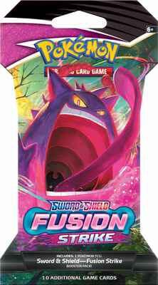 Fusion Strike Sleeved Booster Pack sealed Pokémon TCG product