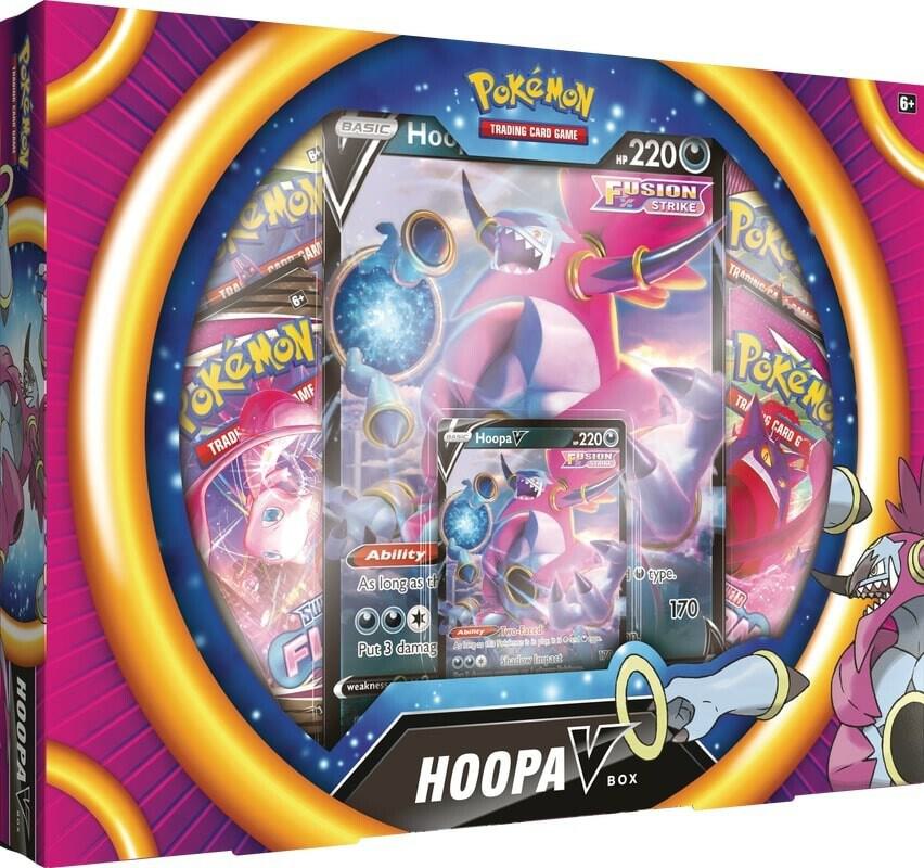 Hoopa V Box sealed Pokémon TCG product