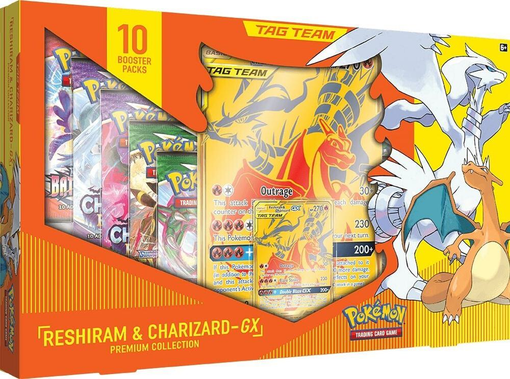Reshiram & Charizard GX Premium Collection sealed Pokémon TCG product