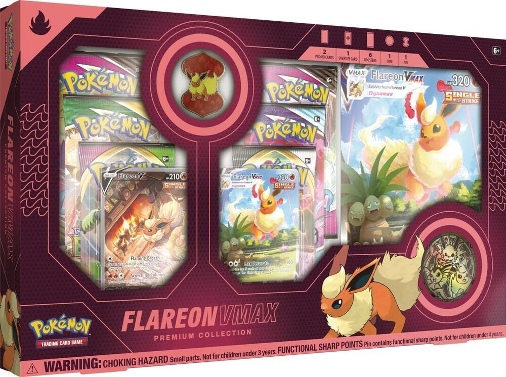 Flareon VMAX Premium Collection sealed Pokémon TCG product