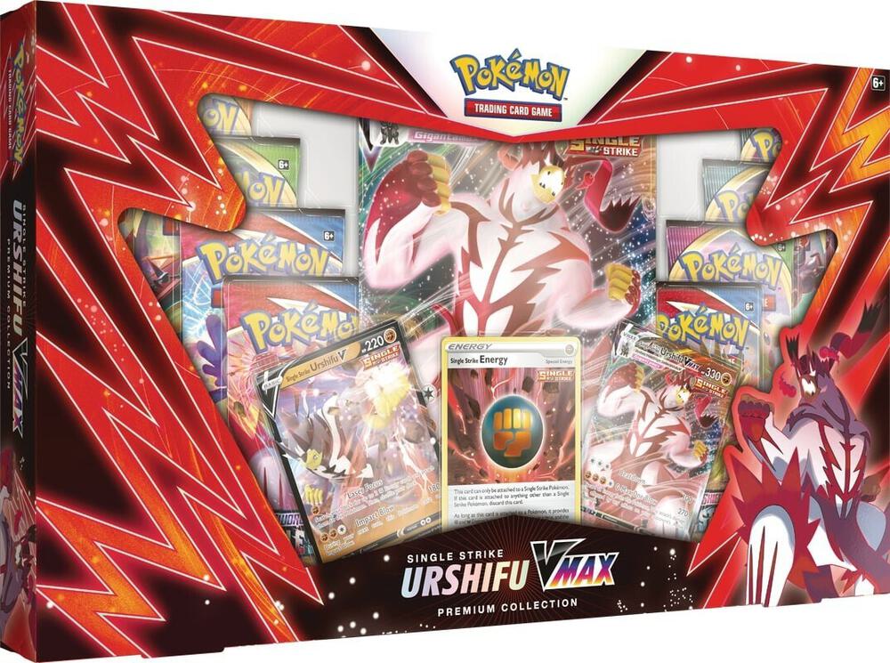 Single Strike Urshifu VMAX Premium Collection sealed Pokémon TCG product