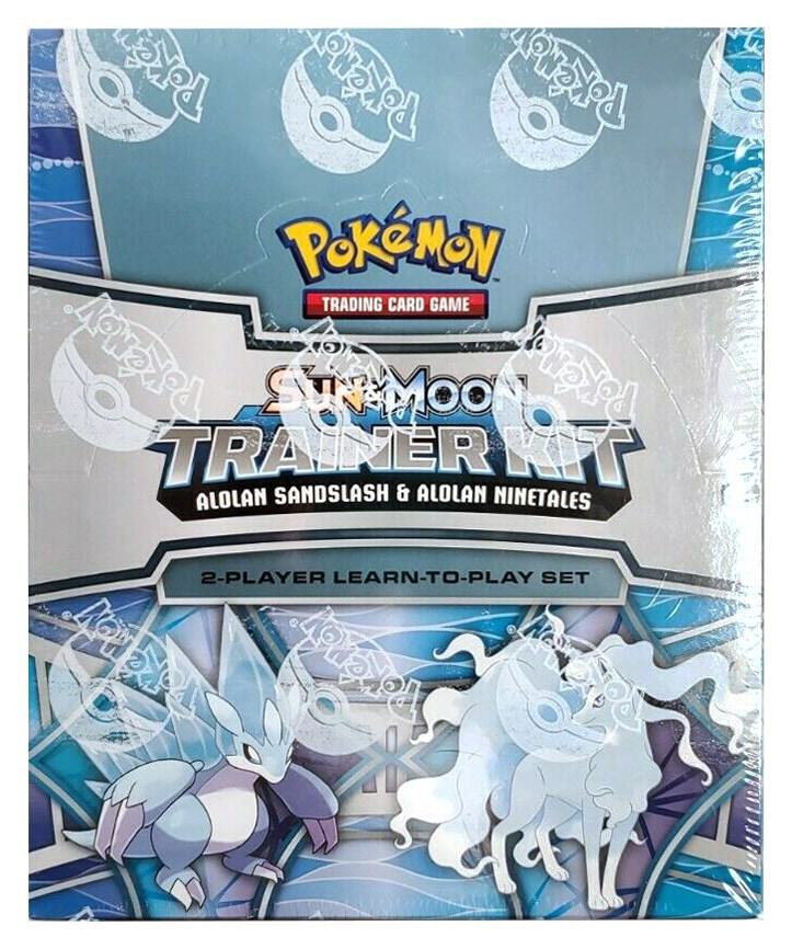 Sun & Moon Trainer Kit: Alolan Sandslash & Alolan Ninetales Display sealed Pokémon TCG product