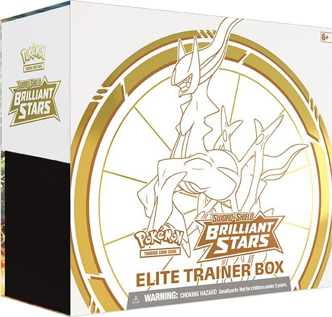 Brilliant Stars Elite Trainer Box sealed Pokémon TCG product