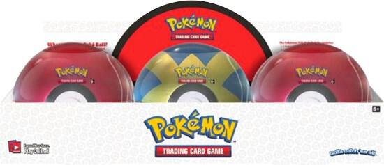 Poke Ball Tin Display (Q4 2018) sealed Pokémon TCG product
