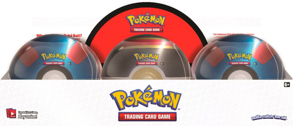 Poke Ball Tin Display (Q1 2019) sealed Pokémon TCG product
