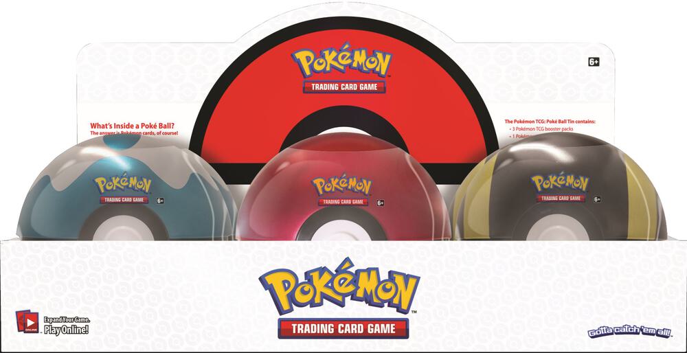 Poke Ball Tin Display (Q1 2020) sealed Pokémon TCG product