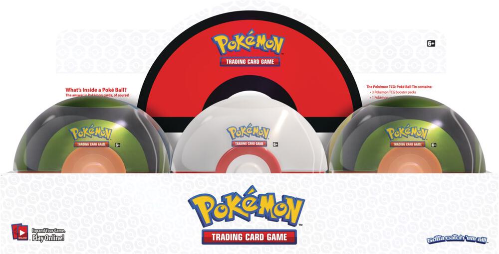 Poke Ball Tin Display (Q2 2020) sealed Pokémon TCG product