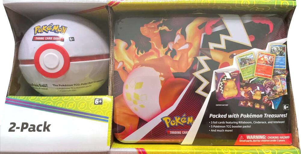 Fall 2020 Collector's Chest Tin + Premier Ball 2-Pack (Retail Exclusive) sealed Pokémon TCG product