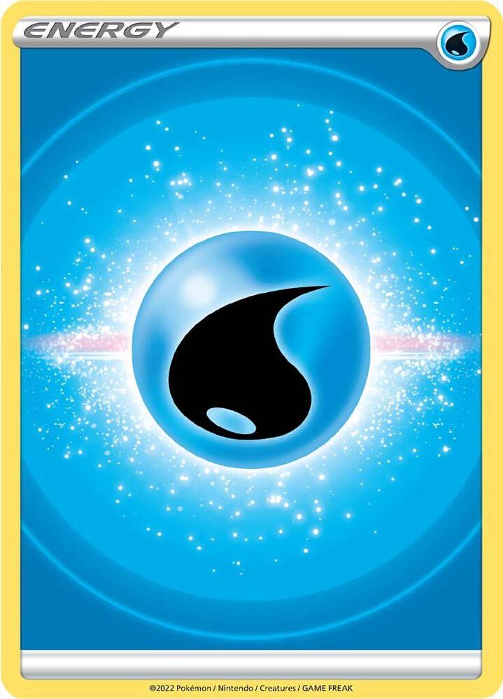 Water Energy (2022 Unnumbered) sealed Pokémon TCG product