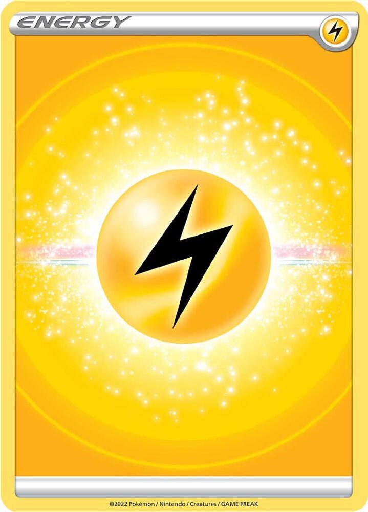 Lightning Energy (2022 Unnumbered) sealed Pokémon TCG product
