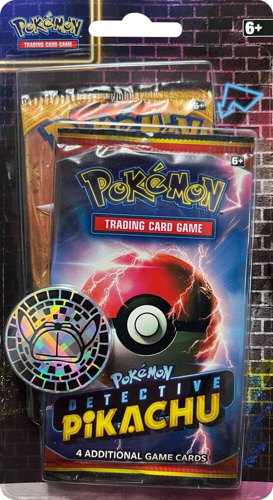 Detective Pikachu Two Pack Blister sealed Pokémon TCG product