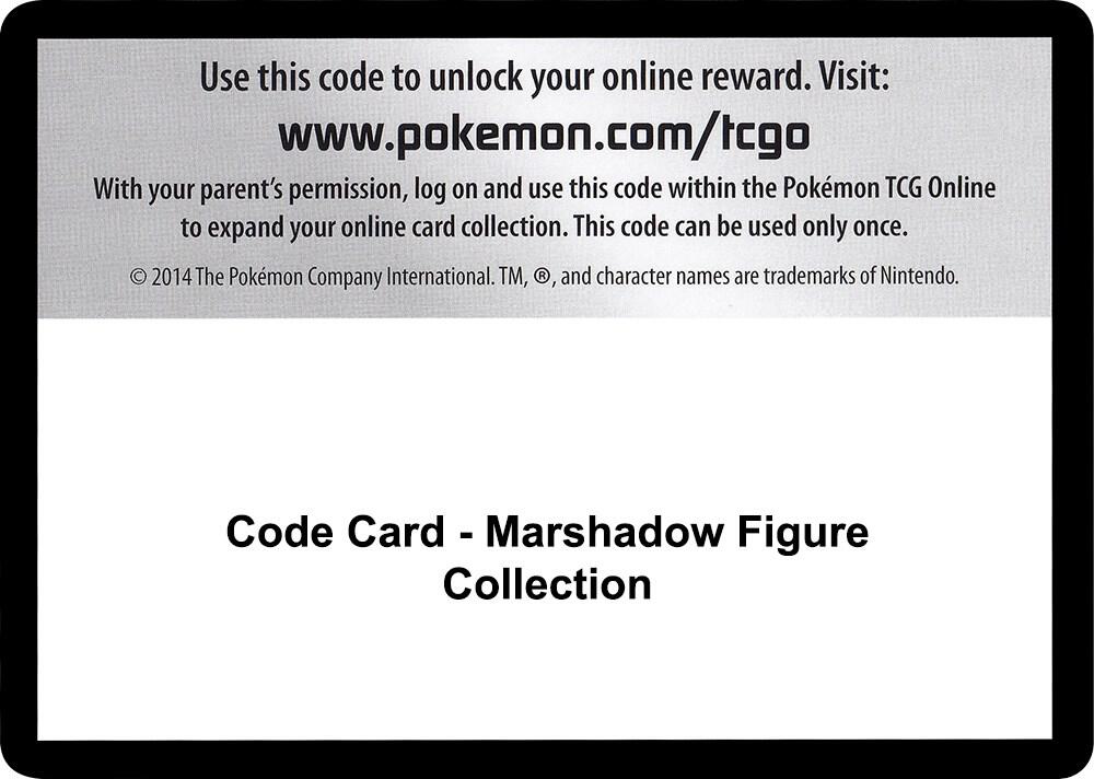 Code Card - Marshadow Figure Collection sealed Pokémon TCG product