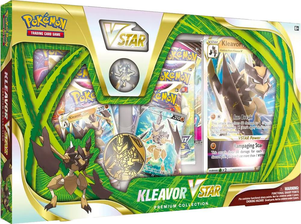 Kleavor VSTAR Premium Collection sealed Pokémon TCG product