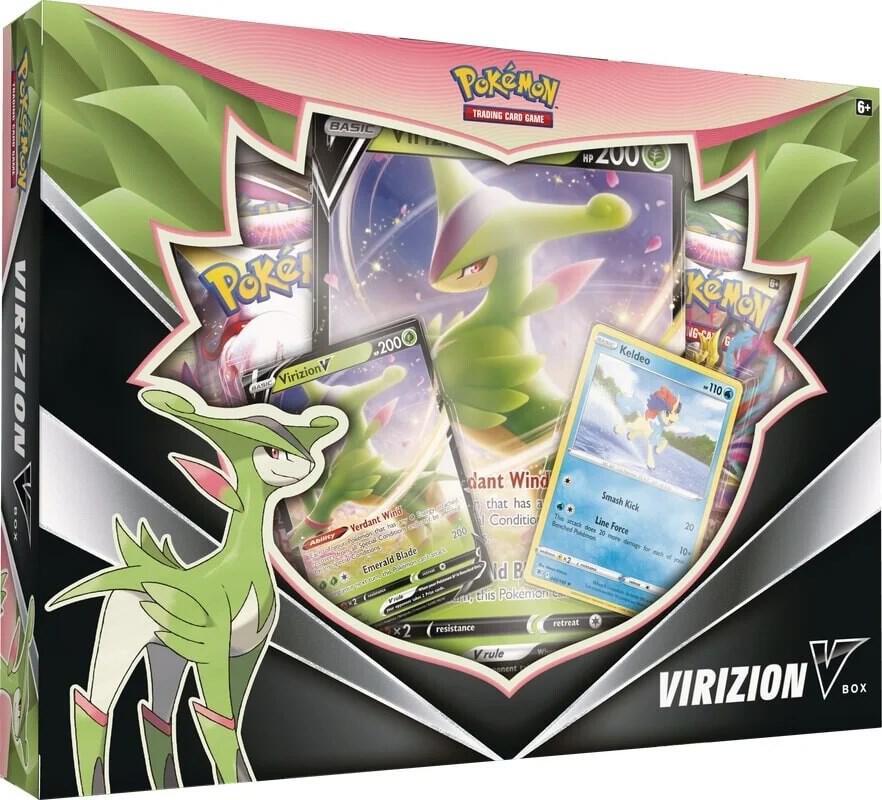 Virizion V Box sealed Pokémon TCG product