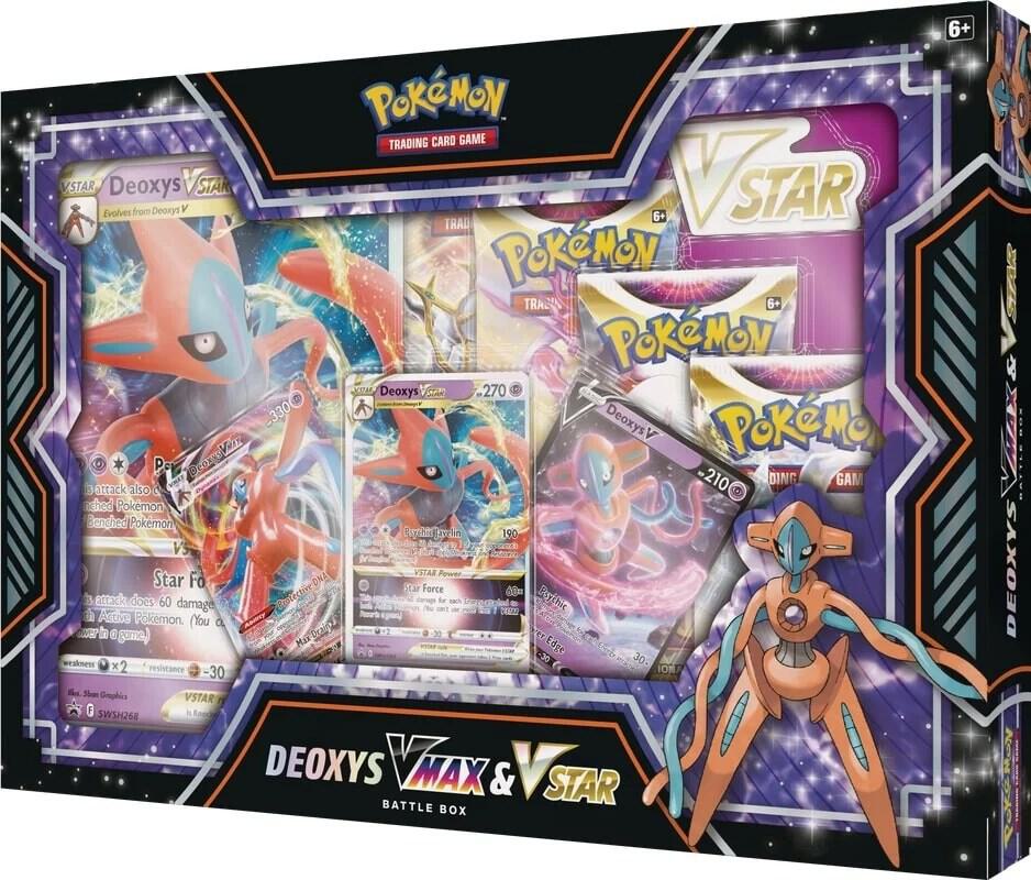 Deoxys VMAX & VSTAR Battle Box sealed Pokémon TCG product