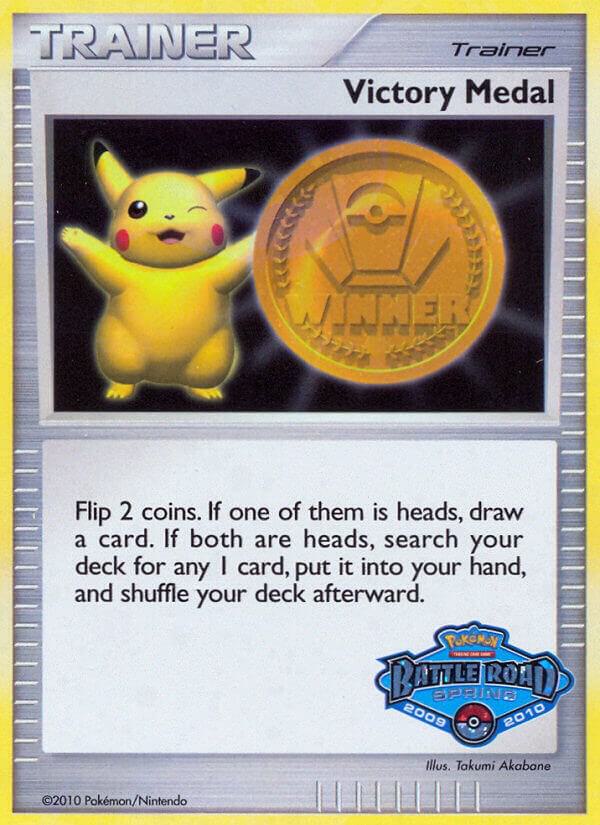 Victory Medal - 2009-2010 (Battle Road Spring) sealed Pokémon TCG product