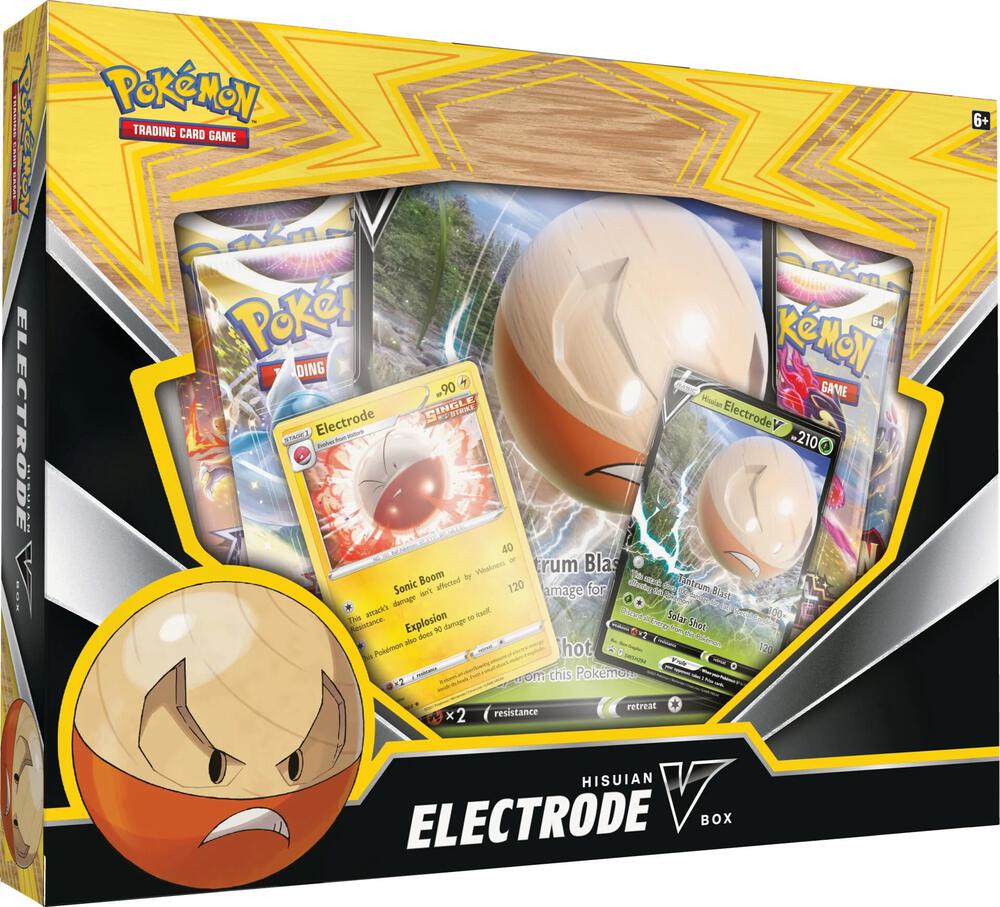 Hisuian Electrode V Box sealed Pokémon TCG product