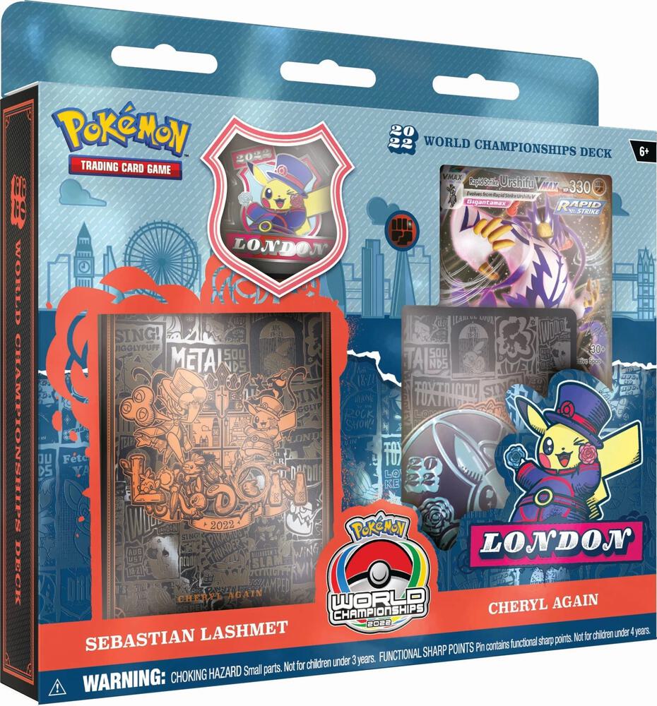 2022 World Championship Deck: Sebastian Lashmet (Cheryl Again) sealed Pokémon TCG product