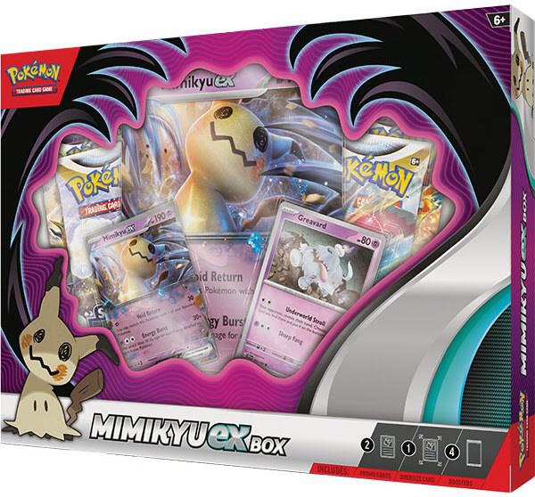 Mimikyu ex Box sealed Pokémon TCG product