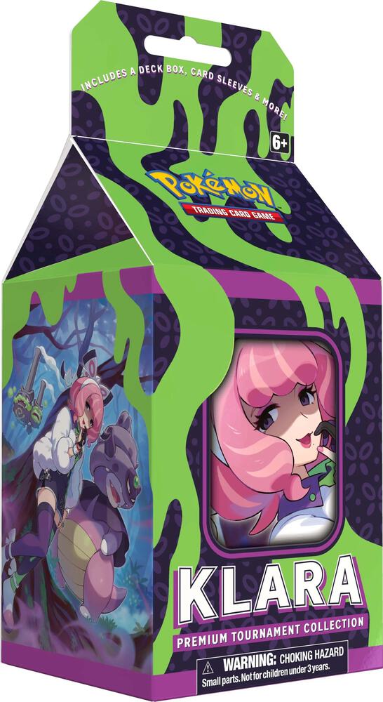 Klara Premium Tournament Collection Box sealed Pokémon TCG product