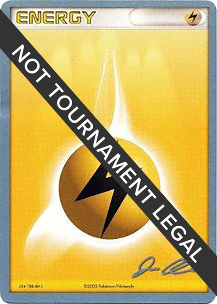 Lightning Energy - 2006 (Jason Klaczynski) sealed Pokémon TCG product